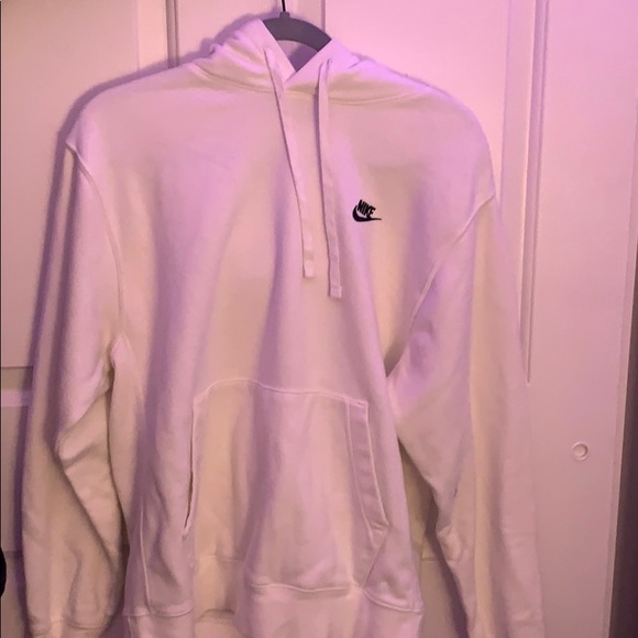 Nike Tops - WHITE NIKE HOODIE
